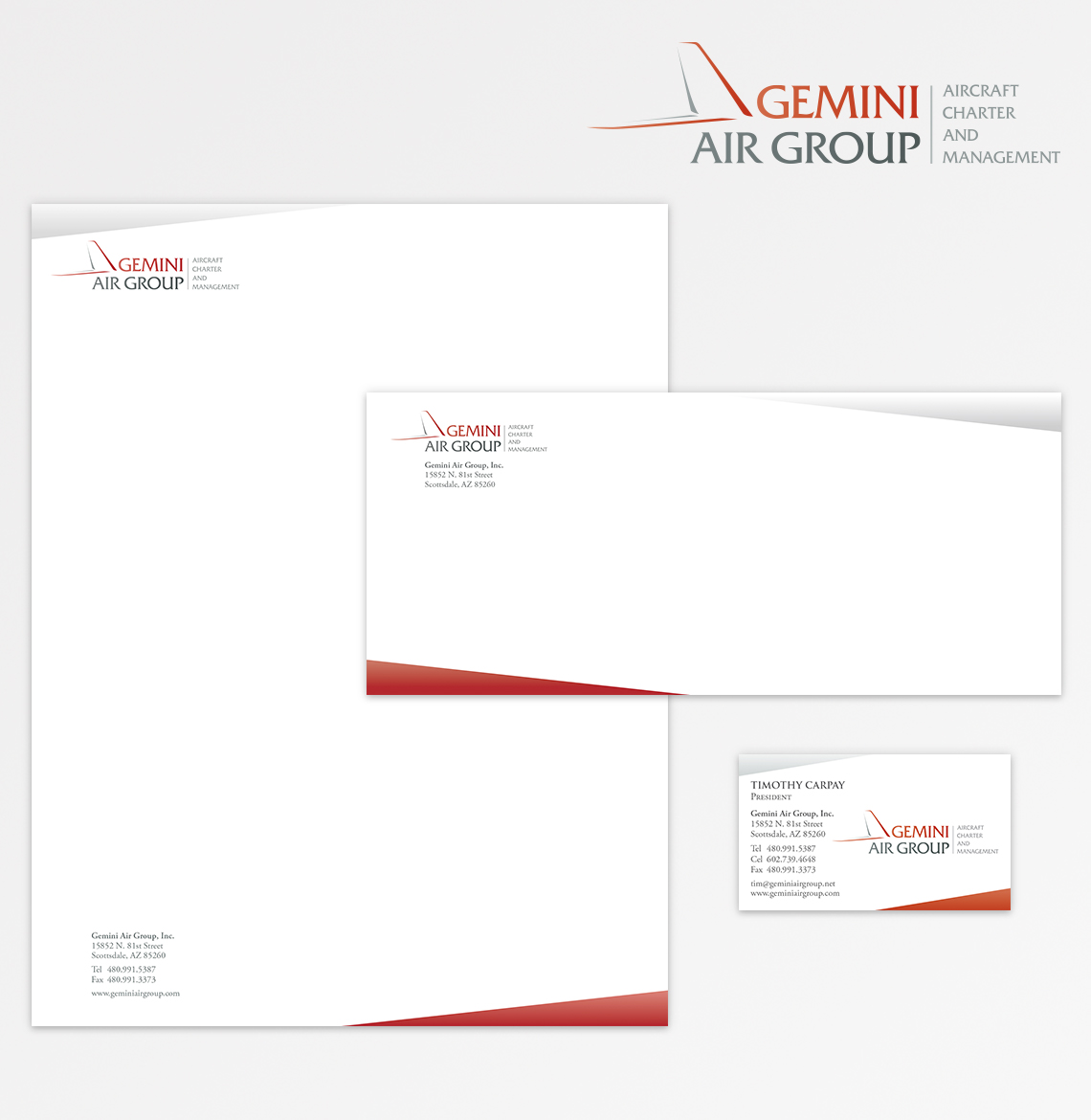 Gemini Air Group Identity Package